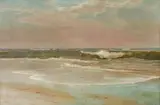 Warren Sheppard, Winter Shoreline, oil on canvas