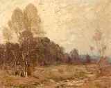 Alfred Heber Hutty, Autumn landscape