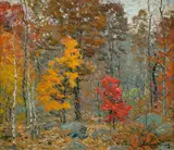 John Joseph Enneking, Autumn foliage