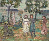 Maurice Brazil Prendergast, Park along the Shore