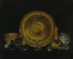 Henry Alexander, Cyprus glass, 1894, oil on canvas