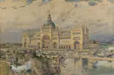 Childe Hassam, A view of the World's Columbian Expo, Chicago