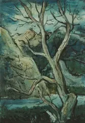 Louis Siegriest, The high country, 1949, oil on board
