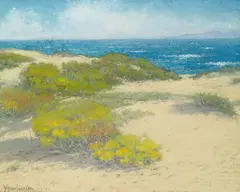 Carmel-by-the-Sea by William Louis Otte, 1921, pastel on paper, sold Apr 2011