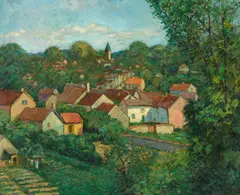 Morlay by Harry Lachman, oil on canvas, sold Apr 2011