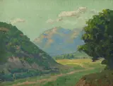 Maurice Braun, San Diego river bed