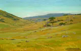 William Wendt, Grassy hillsides