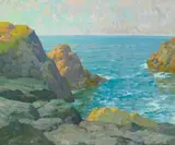 Maurice Braun, A cove along the California Coast