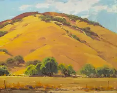 Lake county by Sam Hyde Harris, oil on canvas board, sold Apr 2011