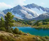 David Chapple, Sierra lakeside