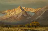 Robert Wood, Sierra sunrise, near Bishop, California