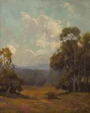 Edgar Alwin Payne, Wildflowers in a California landscape