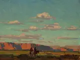 Edgar Alwin Payne, Riders under scattered clouds