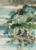 Dong Kingman, Typhoon shelter, Hong Kong