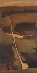 Russell Chatham, No place for disdain, 1961, oil on canvas