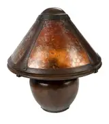 Dirk Van Erp, Copper and Mica Table Lamp