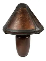 Dirk Van Erp, Copper and Mica Table Lamp