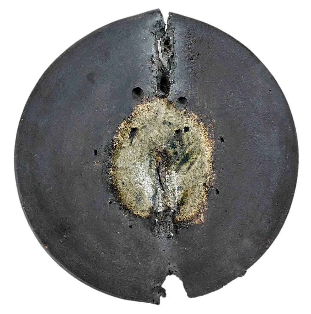 Untitled by Peter Voulkos, 1968, ceramic with slip and glaze, sold Nov 2021