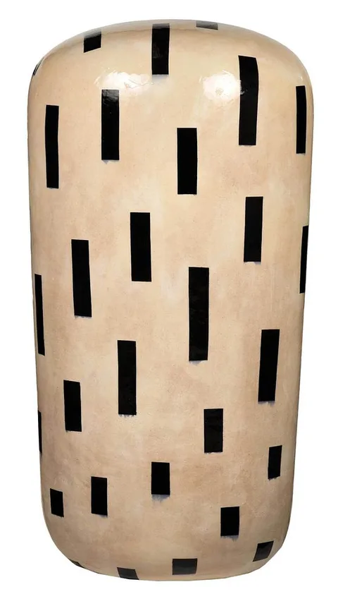 Jun Kaneko, Untitled, glazed ceramic