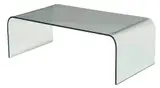 Marcel Breuer, for Knoll Glass Waterfall Table