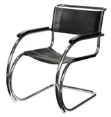 Mies van der Rohe, Designed Chrome Armchair