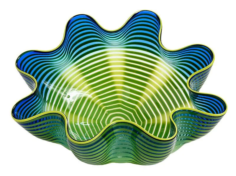 Untitled by Dale Chihuly, 2011, hand blown glass signed "Chihuly" on side, sold Jun 2021