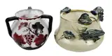 Loetz, Cameo Glass Vase, Teplitz Amphora Vase