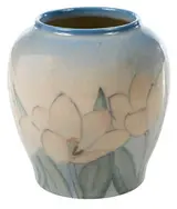 Rookwood Pottery, Vellum Tulip Vase, Kataro Shirayamadani