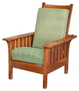 L. & J.G. Stickley, Morris Chair