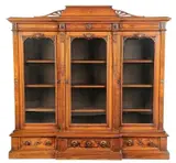 Herter Brothers, Aesthetic Movement Walnut Bookcase
