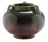 Fulper, Pottery Vase with Three Handles
