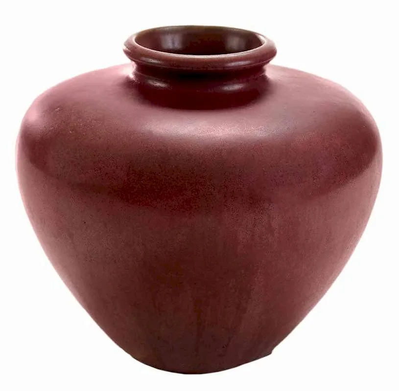 Vase with Rose Matte Glaze by Fulper, sold Nov 2016