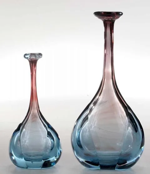 Dominick Labino, Vases, 1966