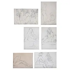 Untitled by Luis Sahagún, Lápiz de grafito sobre papel, offered Dec 2024