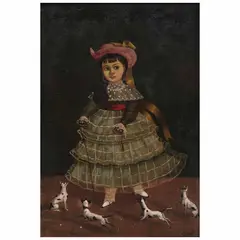 Untitled by Horacio Rentería, Óleo sobre masonite, offered Dec 2024