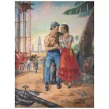 Humberto Limón Salazar, Untitled, Óleo sobre tela