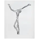 Mathias Goeritz, Cristo 2, 1992, Serigrafía 14 / 50