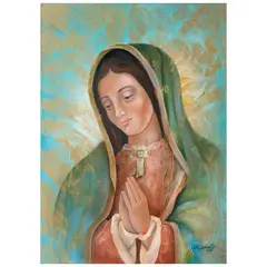 Rita Sánchez Domínguez, Nuestra madre, 2020, Mixta sobre tela