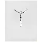 Mathias Goeritz, Salvador de Auschwitz III, 1974, Serigrafía sin número de tiraje