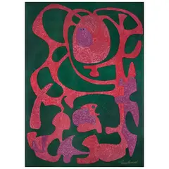 Pedro Coronel, Poética lunar, Serigrafía 307 / 500, edición póstuma