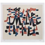 Carlos Mérida, Ritmo lírico, 2021, Serigrafía 11 / 75 Aprés, edición póstuma