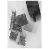Javier Peláez, Polvo en las sombras I, Carboncillo y polvo sobre carbón sobre papel