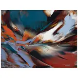 Untitled by Leonardo Nierman, Acrílico sobre masonite, sold Dec 2024