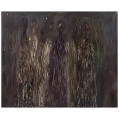 Waldemar Sjölander, Pintura, 1952, Óleo sobre tela