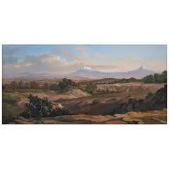 Jesús Agustín Castro, Untitled, Óleo sobre tela