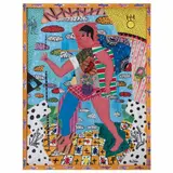 Antonio Gritón, A portait of Vanesa's fool, 1992, Acrílico sobre tela