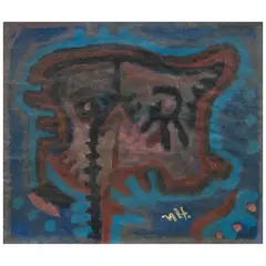 Rodolfo Nieto, Untitled, Óleo sobre papel