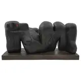 Tiburcio Ortiz, Muchacha de la soledad, 2023, Escultura en bronce II / V