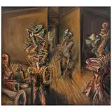 Javier Vázquez "jazzamoart", Interior con pitos y máscaras XV