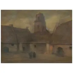 Alfredo Ramos Martínez, Mallorca, 1908, Pastel sobre papel